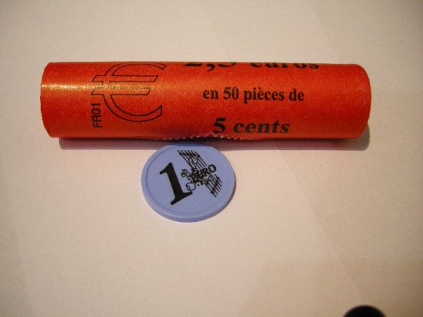 (afbeelding voor) Muntrol 5 eurocent 2008 UNC